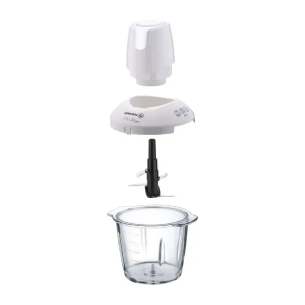 Korkmaz A460-08 Pro Magic Vanilya Krom 900 W 4 Bıçaklı Cam Doğrayıcı