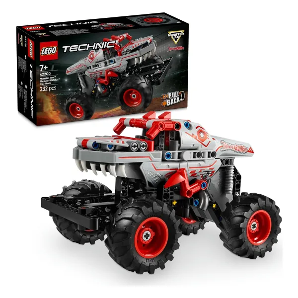 Lego 42200 Technic Monster Jam ThunderROARus Çek-Bırak