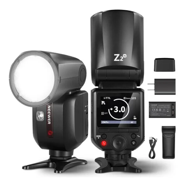 Neewer Z2-N Yuvarlak Başlıklı Tepe Flaş Nikon