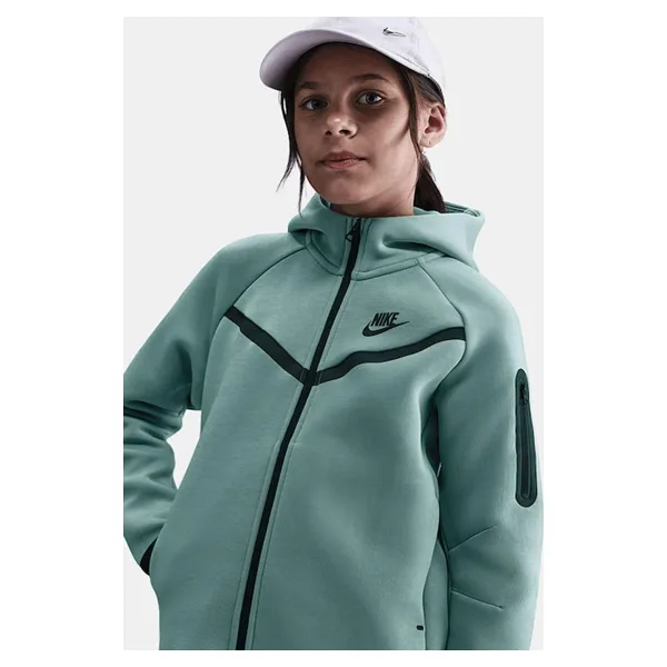 Nike Tech HV5867-034 Yeşil Çocuk Eşofman Üstü