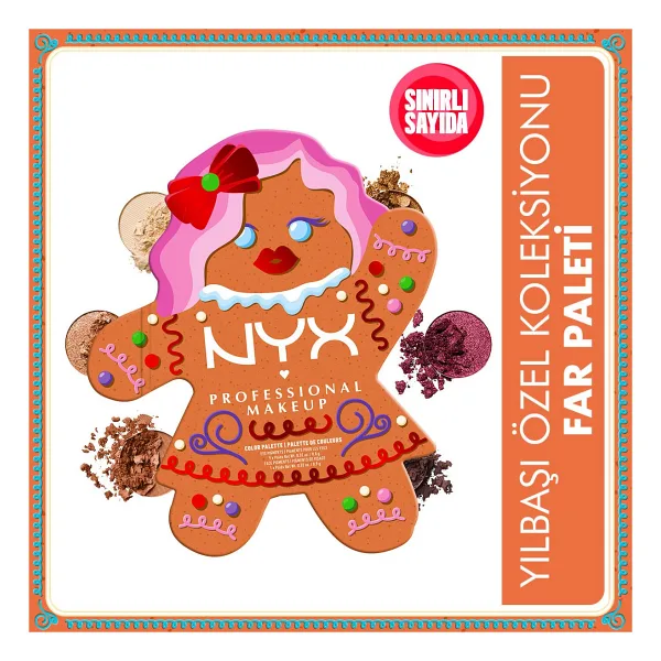 NYX Professional Makeup Gingerbaddie Far Paleti