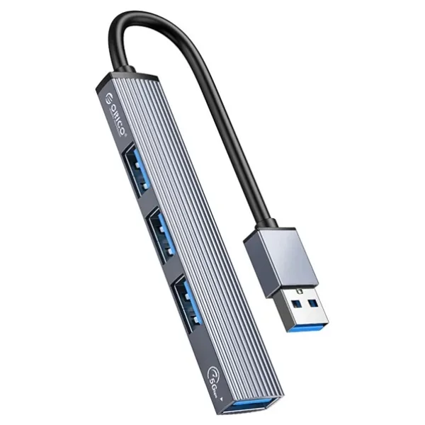 Orico USB-A to USB 3.0 Alüminyum Alaşım 4 Portlu Çoklayıcı HUB