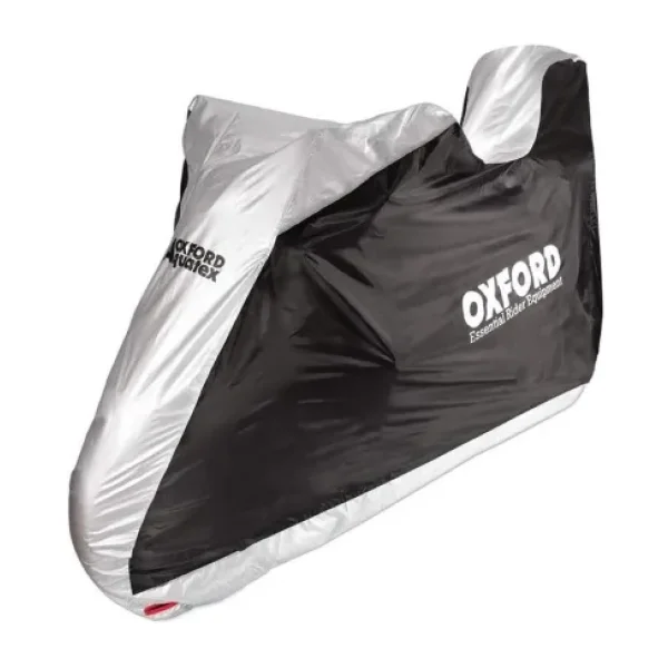 Oxford Motosiklet Aquatex Arka Çantali Kilif Small Siyah-Gri Cv201