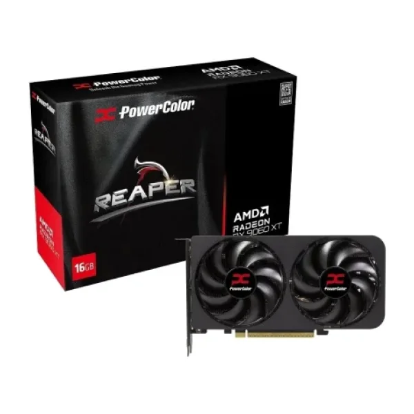 PowerColor RX 9060 XT Reaper 16G-A 128 Bit GDDR6 16 GB Ekran Kartı
