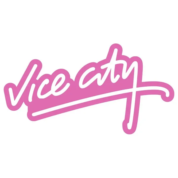 Quart Aksesuar 12x6,5 Cm Vice City Sticker Araba Laptop Oto Motor Sticker