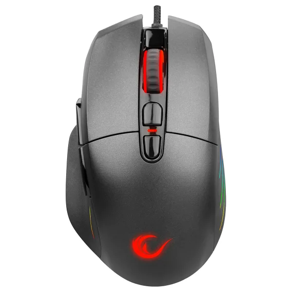 Rampage SMX-R650 RGB Makrolu Ergonomik Optik Kablolu Oyuncu Mouse