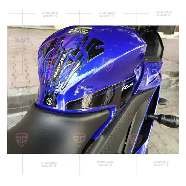 Redline Grafik R25 Tank Pad Seti New Design 2019 Race Blue
