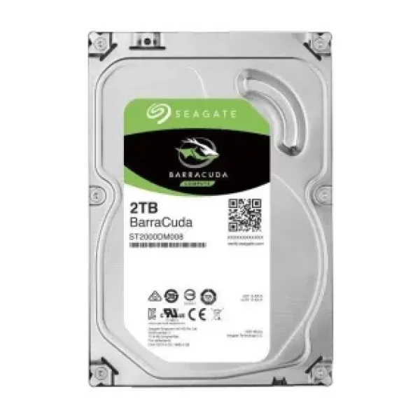 Seagate BarraCuda ST2000DM008 SATA 3.0 7200 RPM 3.5" 2 TB Harddisk