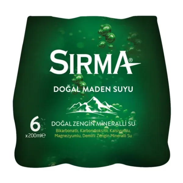 Sırma Maden Suyu 6x200 ml