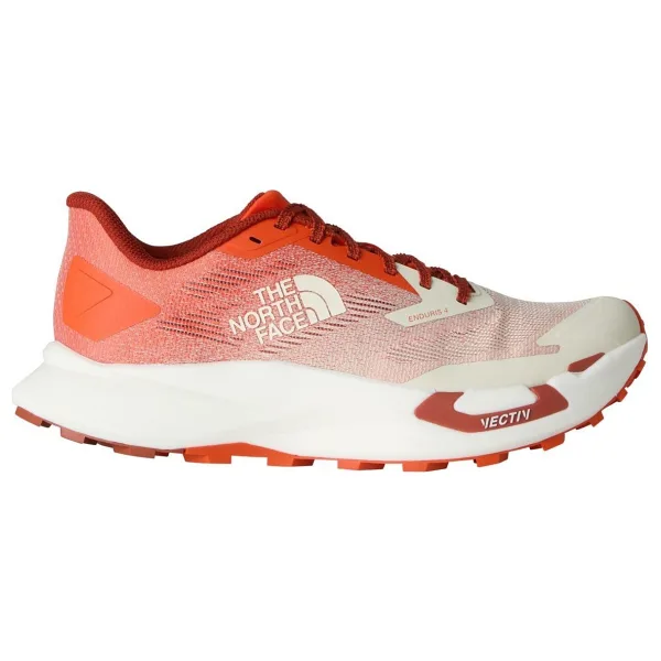 The North Face Vectiv Enduris 4 NF0A8AEPL2I1 Beyaz-Kırmızı Erkek Koşu Ayakkabısı