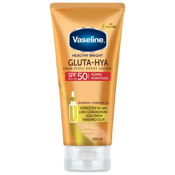 Vaseline Gluta Hya Güneş Koruyucu Vücut Losyonu 150 ml 4 Adet