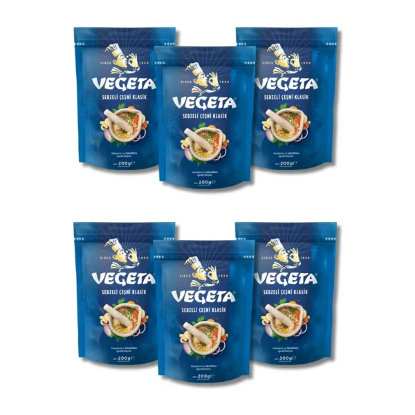 Vegeta Klasik Çeşni 6 x 200 gr