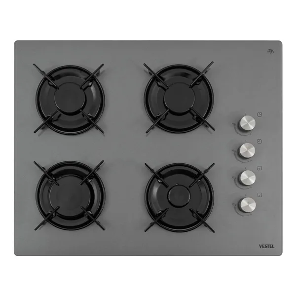 Vestel AO-65104 G-T Gri Ankastre Cam Ocak
