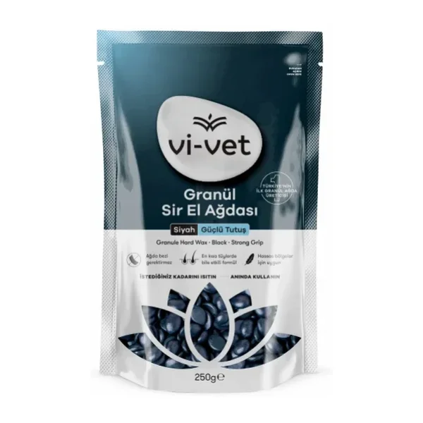 Vi-Vet Siyah 250 gr Boncuk Sir Ağda