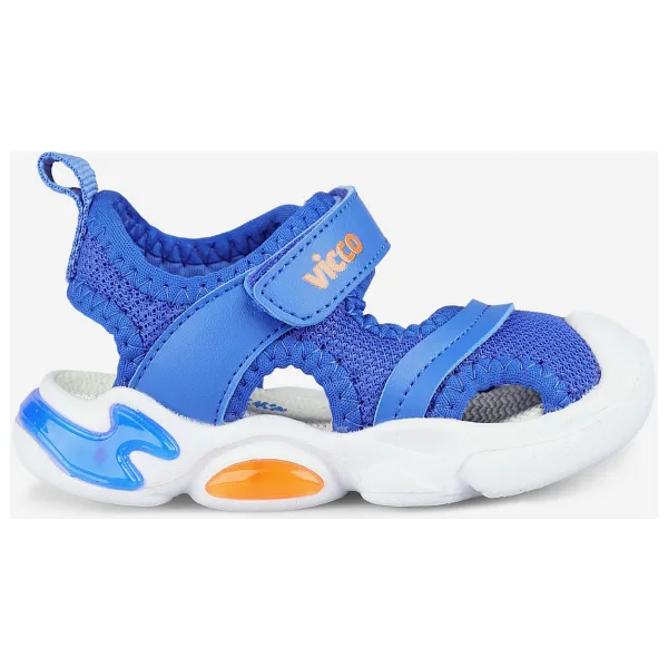 Vicco Soft Işıklı Saks Mavi Bebek Sandalet