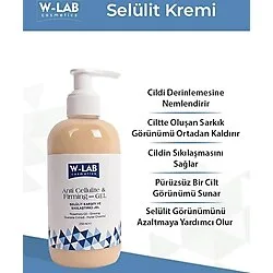 W-Lab Selülit Karşıtı ve Sıkılaştırıcı Jel 250 ML