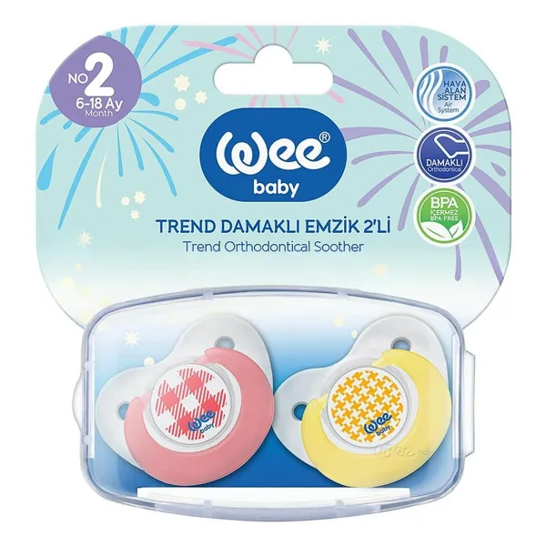 Wee Baby 155 Trend Damaklı No:2 6-18 Ay Emzik
