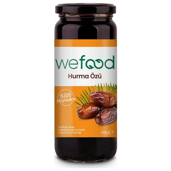 Wefood Soğuk Sıkım Hurma Özü 640 gr