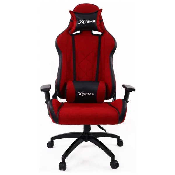 XPrime Titan Kumaş Oyuncu Koltuğu Kırmızı