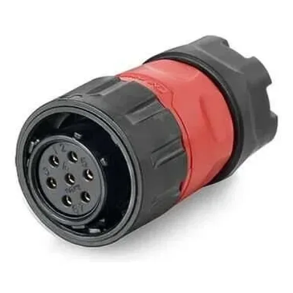YM-20-J07PE-02-001 7-Pin Su Geçirmez Konnektör - Dişi