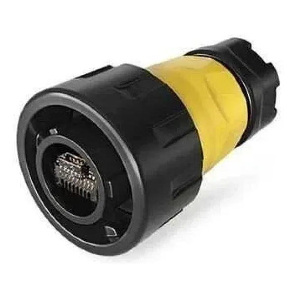 YM-24-C/RJ45/015/PE-42-001 Su Geçirmez RJ45 Konnektör - Erkek