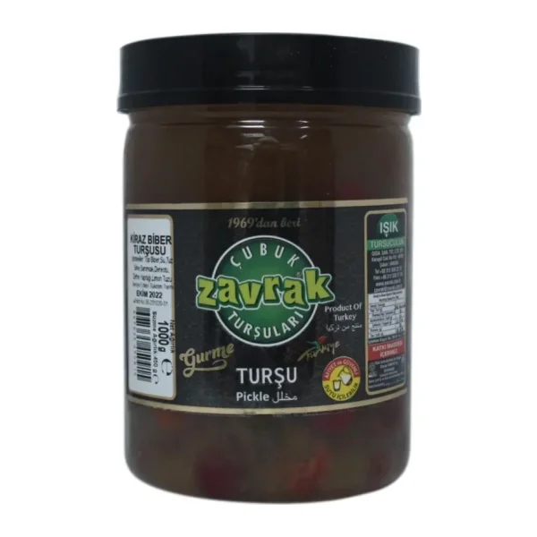 Zavrak Kiraz Biber Turşusu 1 kg