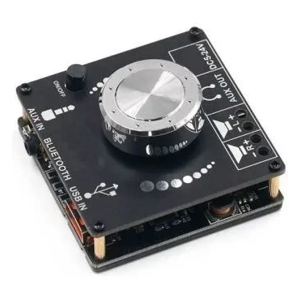 ZK-1002M 2x100W AUX - USB - Bluetooth 5.0 Stereo Amfi Modülü