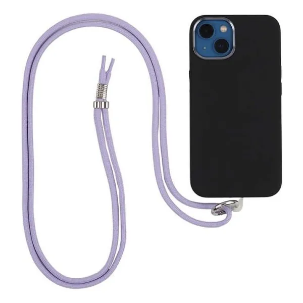 Zore Cep Telefonu Kumaş Halat İp 140 cm - Lila