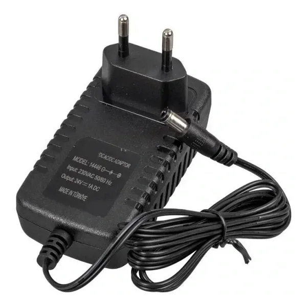 24V 1A Adaptör - Avrupa Priz Tipi