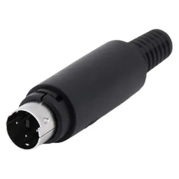 3 Pin Erkek Mini DIN Konnektör