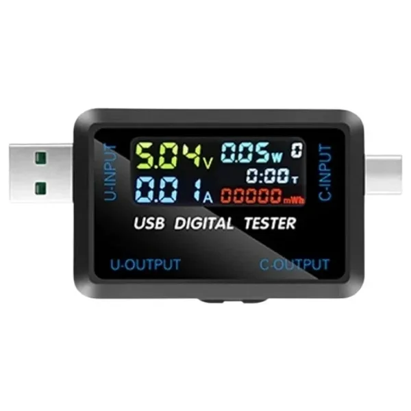 6527-Q Çok İşlevli USB Dijital Test Cihazı - Voltaj ve Akım Ölçer