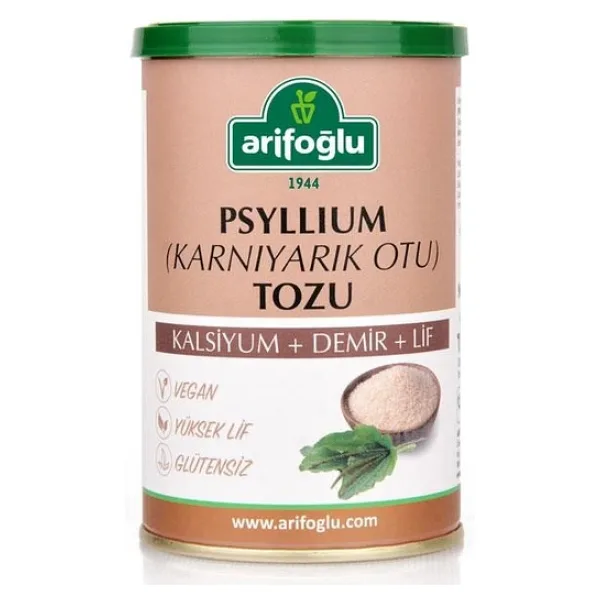 Arifoğlu Psyllium Karnıyarık Otu Tozu 200 gr