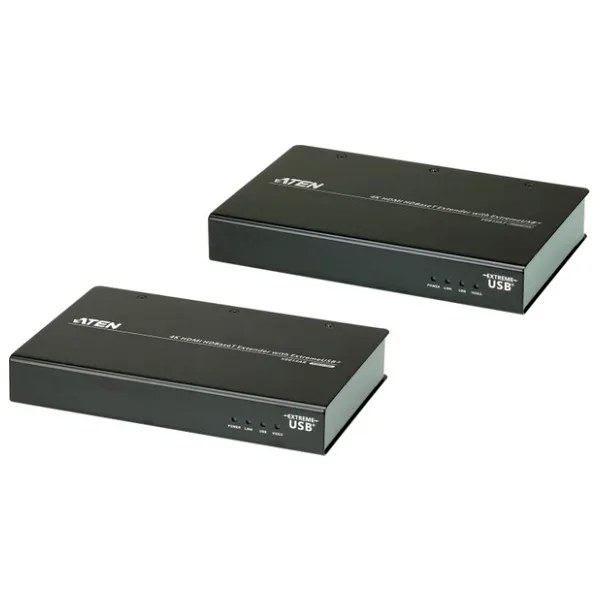 ATEN-VE813A 4K HDMI HDBaseT Sinyal Uzatma Cihazı, ExtremeUSB özellikli (4K@100m) (HDBaseT Class A) br 4K HDMI HDBaseT Extender with ExtremeUSB (4K@100m) (HDBaseT Class A)
