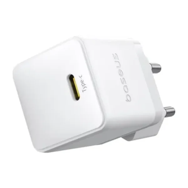 Baseus Palm 1C 20 W Beyaz Hızlı Şarj Adaptörü