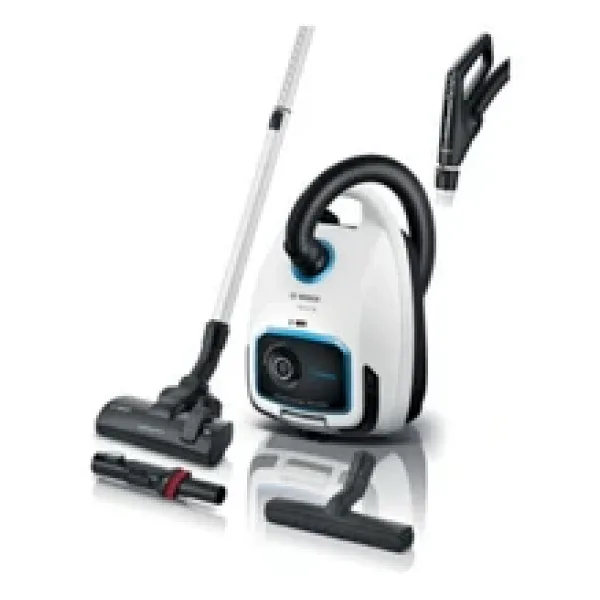 Bosch Serie 6 Toz Torbalı Süpürge Prosilence Beyaz