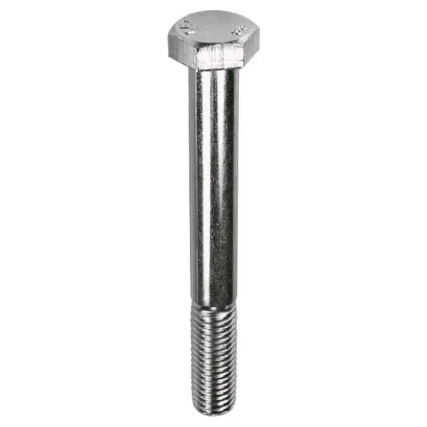 Çelik Cıvata 18X90 DIN931 Beyaz 5 Adet 8.8 Altıköşe