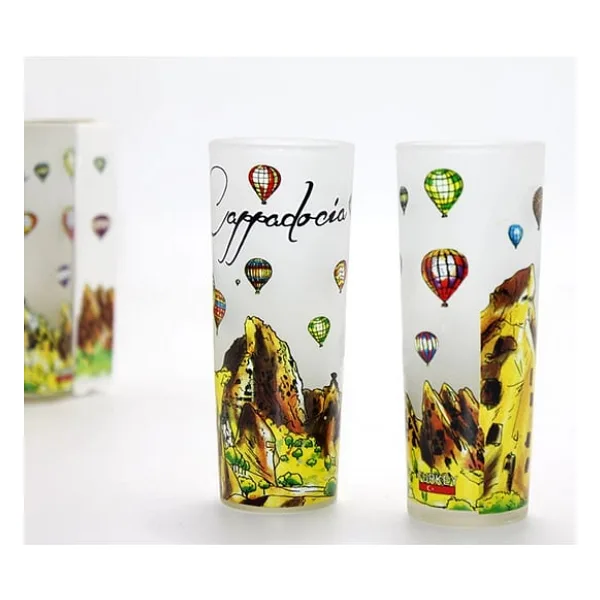 Eco Port Yöresel Shot Bardak ALK1573 - Renkli - 300 ml