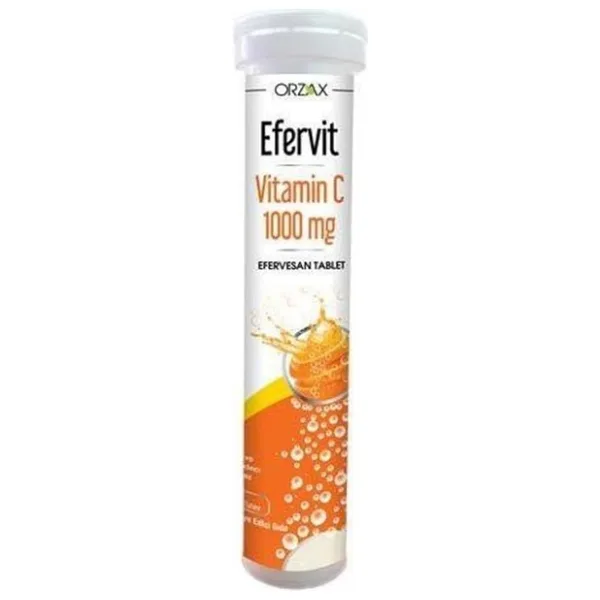 Efervit Vitamin C 1000 Mg 20 Eff Tablet - Ada Çayı