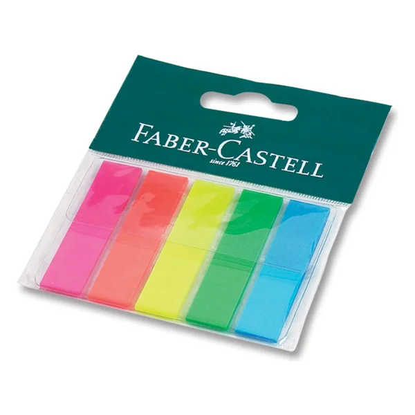 Faber-Castell Page Marker 5 Renk Yapışkan Ayraç