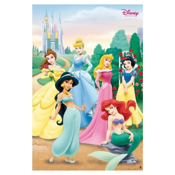 Grupo Erık Disney Prınces 01 Maxı Poster