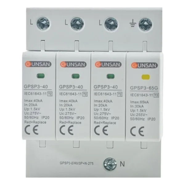 Günsan Valta Parafudr 4 Kutup 3P+N 275 V