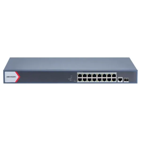 Hikvision DS-3E1518P-EI/M 16 Port 10/100/1000 Mbps Gigabit Yönetilebilir PoE Switch