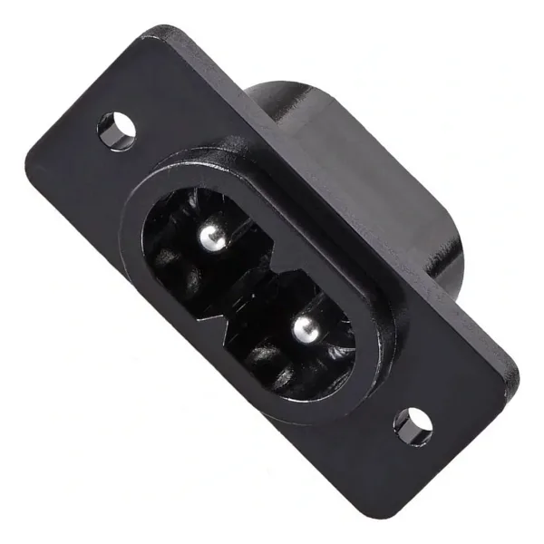 IC-212-2 AC Teyp Soketi C8 2 Pin Erkek Şase