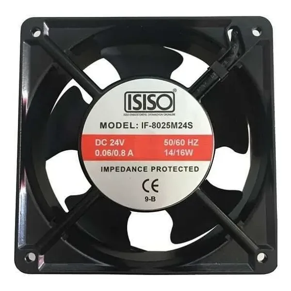 IF-8025M24S 24VDC Soğutucu Fan 80x80x25mm