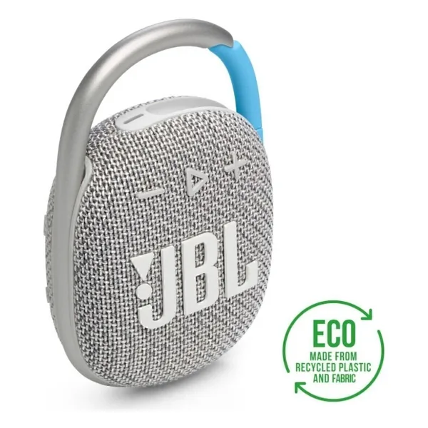 JBL Clip 4 Eco Beyaz Bluetooth Hoparlör