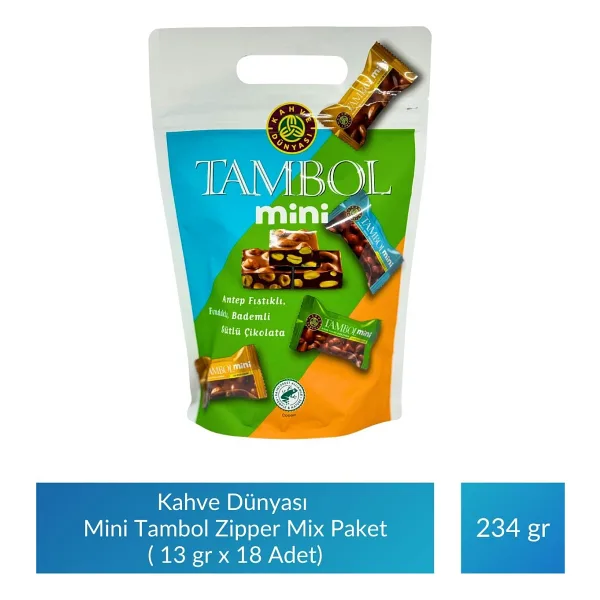 Kahve Dünyası Mini Tambol Mix 18x13 gr