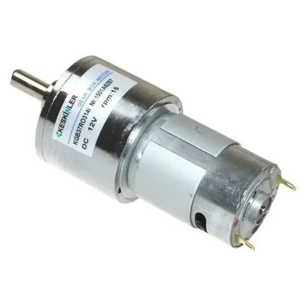 KGB-37 12V 22Rpm Redüktörlü Dc Motor