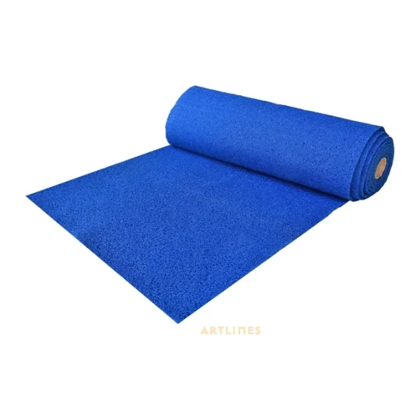 Kıvırcık Kapı Önü Dış Mekan Paspas / Kalınlık : 14 mm. / En : 1.20 M. - Boy : 1 Metre / Mavi