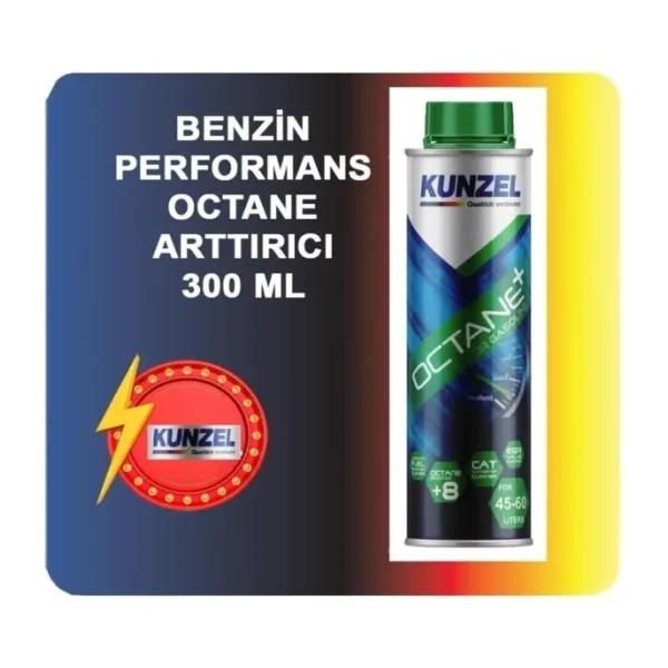 KUNZEL Benzin Oktan Performans Artırıcı 300 Ml