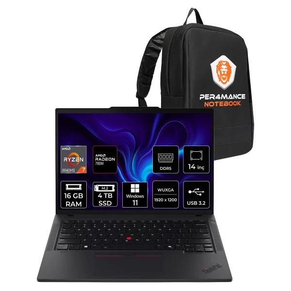 Lenovo ThinkPad P14S Gen 5 21MFS2MQ00 Ryzen 7 8840HS 16 GB 4 TB SSD Radeon 780M 14